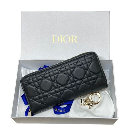 ラムスキン lady dior ウォレット|[ LADY DIOR★ロータスウォレット]カナージュ/ラムスキン/国内 .